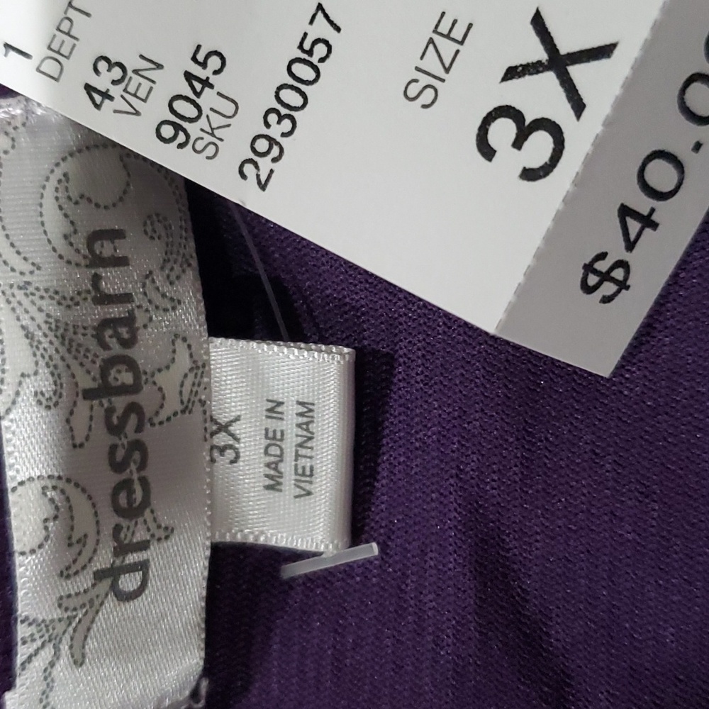 Dress barn blouse w/ belt